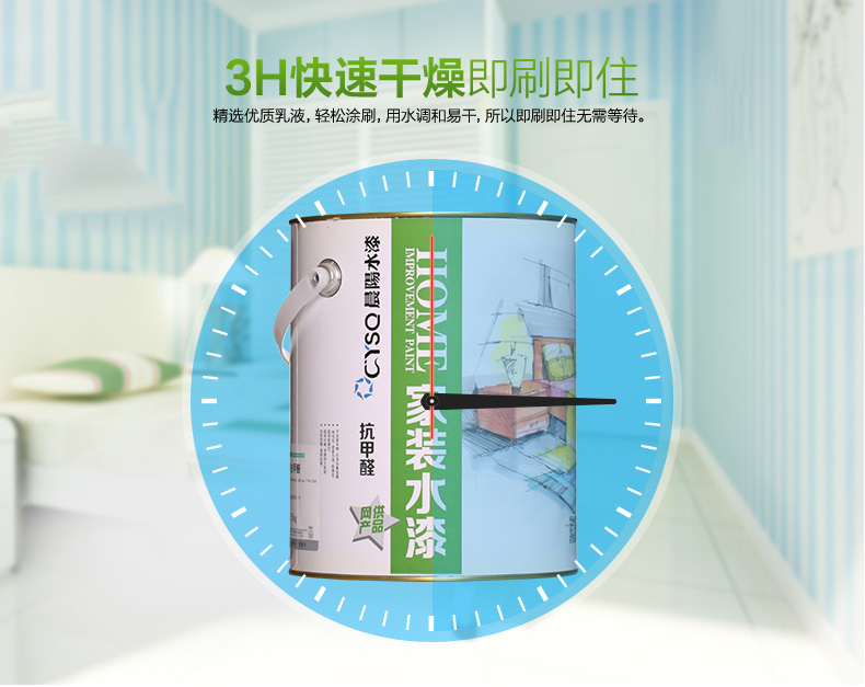 晨阳家装水漆(抗甲醛)